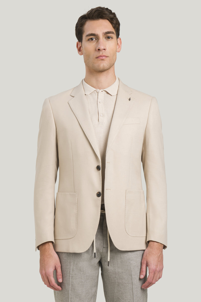 ジャケット Golden  Giacca Monopetto BOB COMPANY - Giacca Golden Monopetto Blu in Mesh