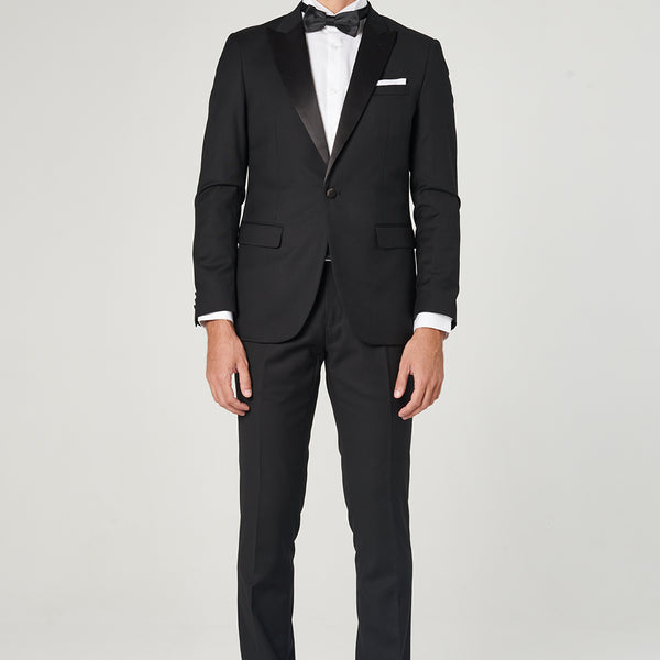 Smoking Classico Nero Elegante Sera e Cerimonia