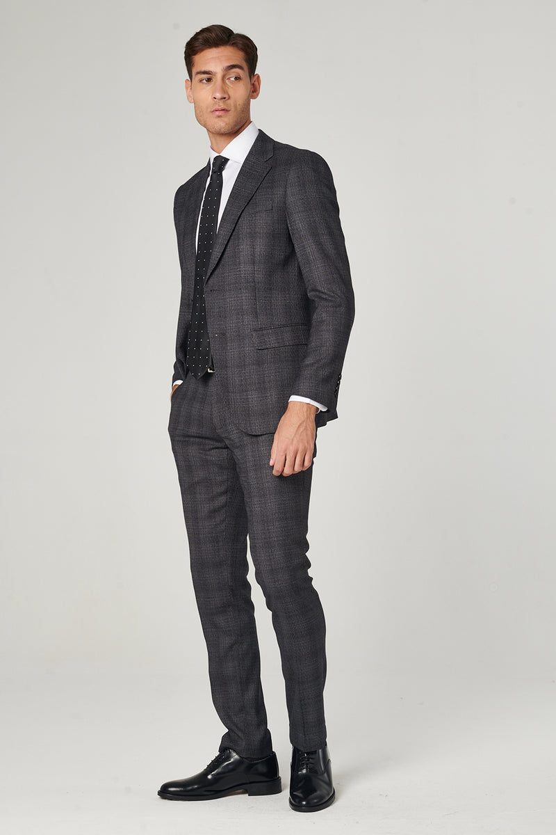 Spezzato Abbinamento Pantaloni Grigi Uomo Abito Pantaloni Grigi