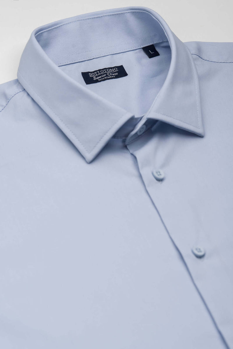 All Italiana Collo Camicia Taglia Camicia Basic Collo Semi